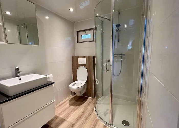 Modern In Campanula Park With Garden Sint Maartensvlotbrug