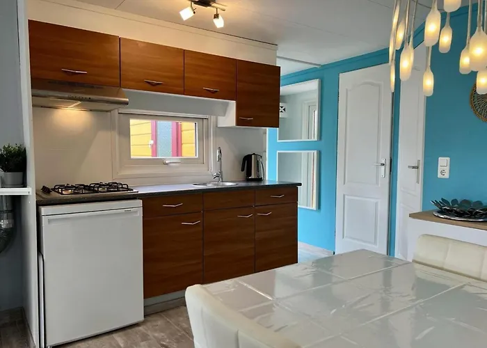 Modern In Campanula Park With Garden Feriehus Sint Maartensvlotbrug