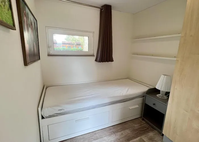 Modern In Campanula Park With Garden Sint Maartensvlotbrug